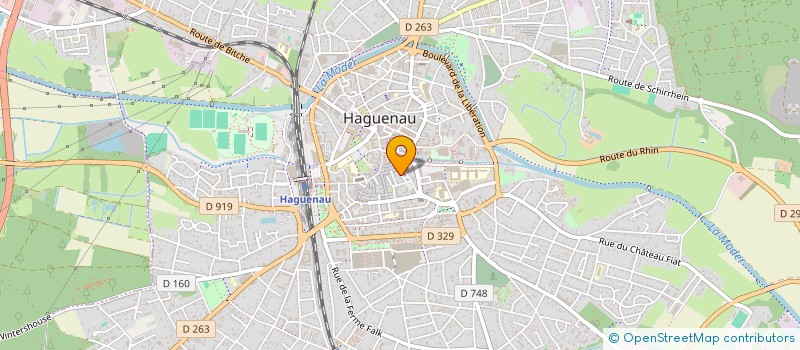 localisation de l'entreprise EMOI à HAGUENAU