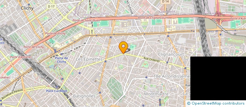 localisation de l'entreprise EMOI à PARIS