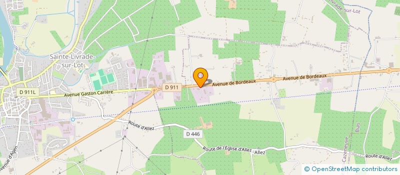 localisation de l'entreprise EMOI  ALLEZ-ET-CAZENEUVE