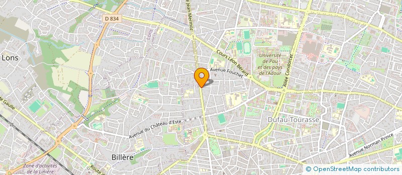 localisation de l'entreprise EMOI DE TOIT à PAU