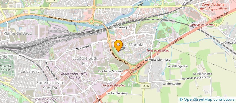 localisation de l'entreprise EMOIE  CESSON-SEVIGNE