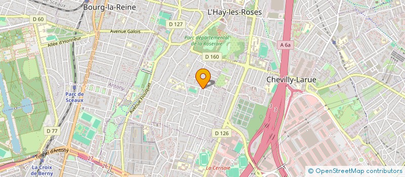 localisation de l'entreprise EMONEL  L'HAY-LES-ROSES