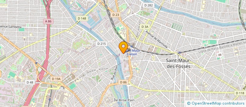 localisation de l'entreprise EMOOTIO à SAINT-MAUR-DES-FOSSES