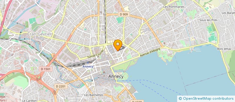 localisation de l'entreprise EMOS à ANNECY