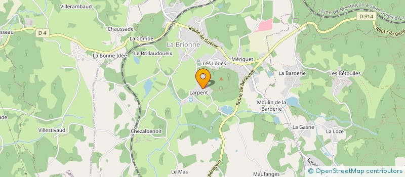 localisation de l'entreprise EMOS  LA BRIONNE