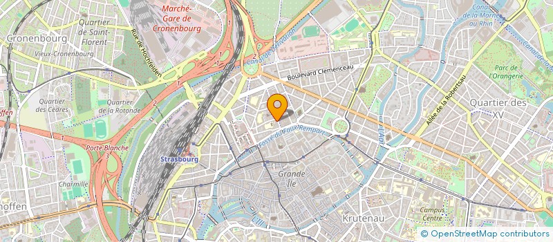 localisation de l'entreprise EMOS-STRASBOURG à STRASBOURG