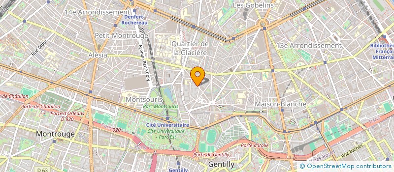 localisation de l'entreprise EMOTI-FORMATION  PARIS