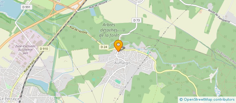 localisation de l'entreprise EMOTIC  SAINT-LEGER-EN-YVELINES