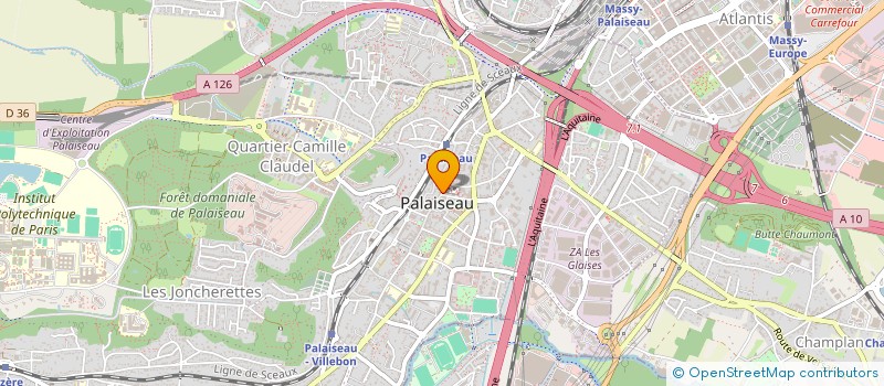 localisation de l'entreprise EMOTION à PALAISEAU