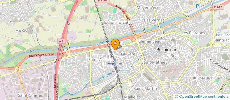 localisation de l'entreprise EMOTION A ET S  PERPIGNAN