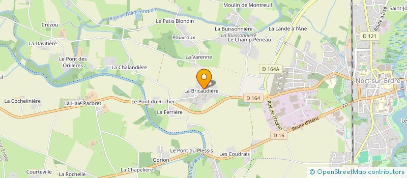 localisation de l'entreprise EMOTION DESIGNERS à NORT-SUR-ERDRE