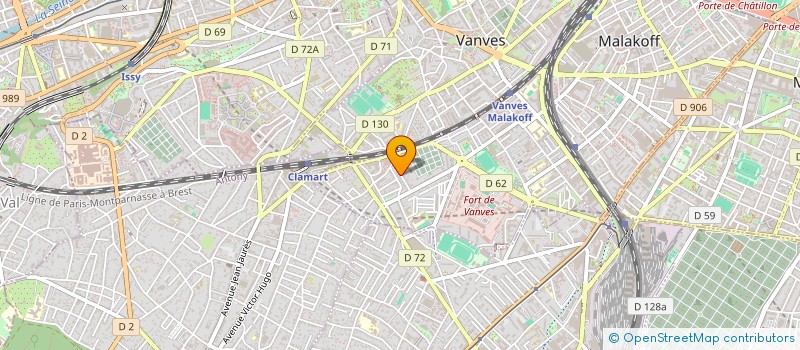 localisation de l'entreprise EMOTION RECORDS  MALAKOFF