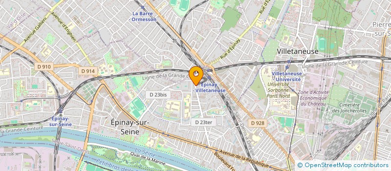 localisation de l'entreprise EMOTION TRAITEUR à EPINAY-SUR-SEINE
