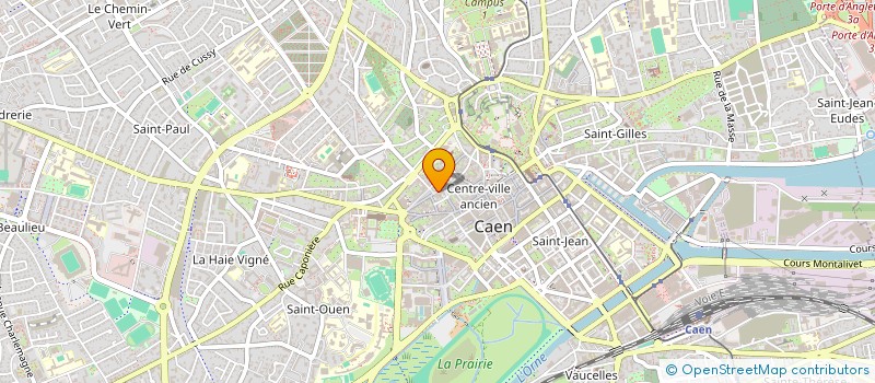 localisation de l'entreprise EMOULIN à CAEN