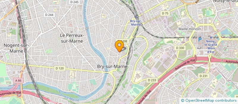 localisation de l'entreprise EMOUNAH  BRY-SUR-MARNE