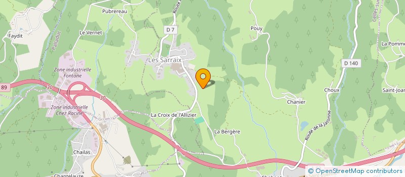 localisation de l'entreprise EMOUTURE MECANIQUE DESSAPT ET COMPAGNIE à CELLES-SUR-DUROLLE