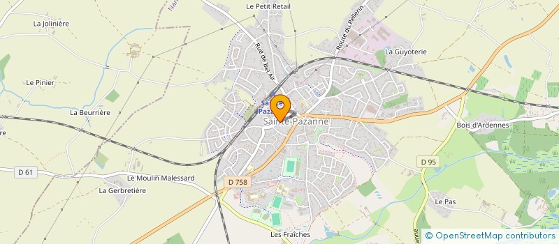 localisation de l'entreprise EMOUVANCE à SAINTE-PAZANNE
