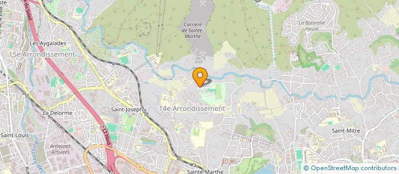 localisation de l'entreprise EMOUVANCE  MARSEILLE