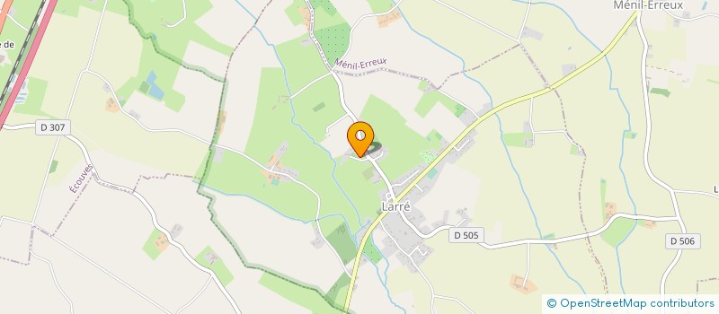 localisation de l'entreprise EMP 61 à LARRE