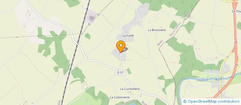 localisation de l'entreprise EMP  ROM