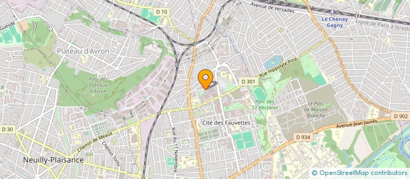 localisation de l'entreprise EMP MOISAN à NEUILLY-SUR-MARNE
