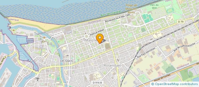 localisation de l'entreprise EMP WADOUX à DUNKERQUE