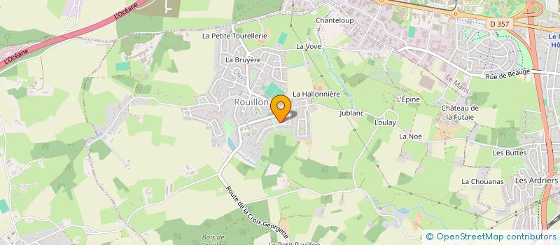 localisation de l'entreprise EMP2 à ROUILLON