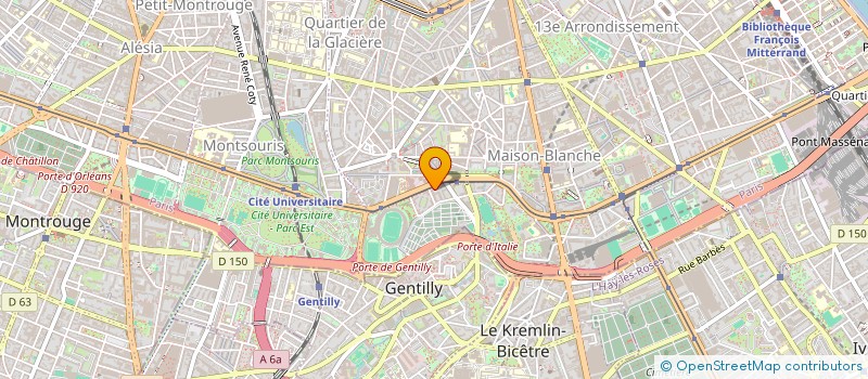 localisation de l'entreprise EMPANADERIA SAS  PARIS