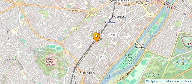 localisation de l'entreprise EMPATHESIA à SURESNES