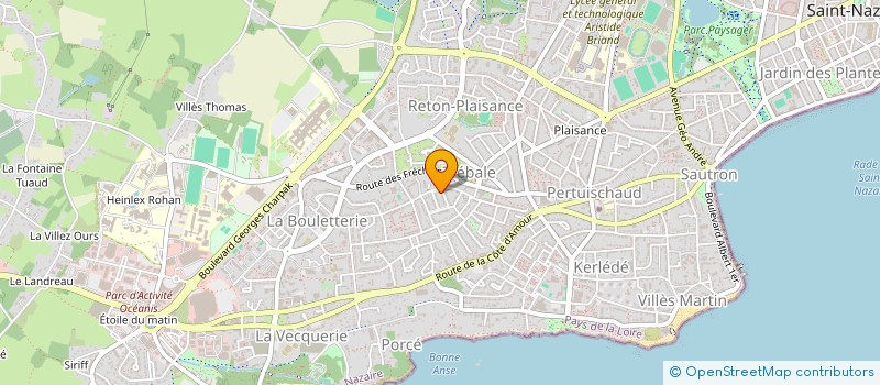 localisation de l'entreprise EMPATHY  SAINT-NAZAIRE