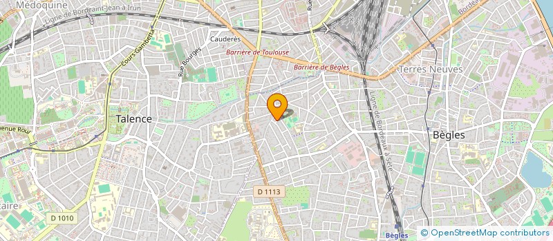 localisation de l'entreprise EMPATIENCE CONSEIL à BEGLES