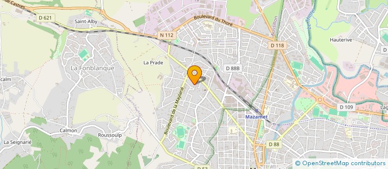 localisation de l'entreprise EMPAY  AUSSILLON