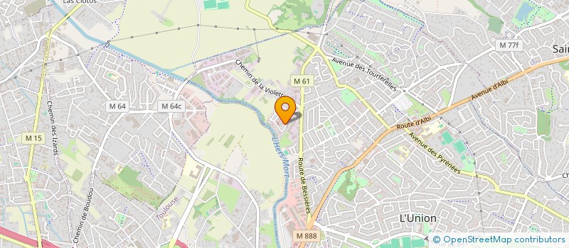 localisation de l'entreprise EMPEIRIA à L'UNION