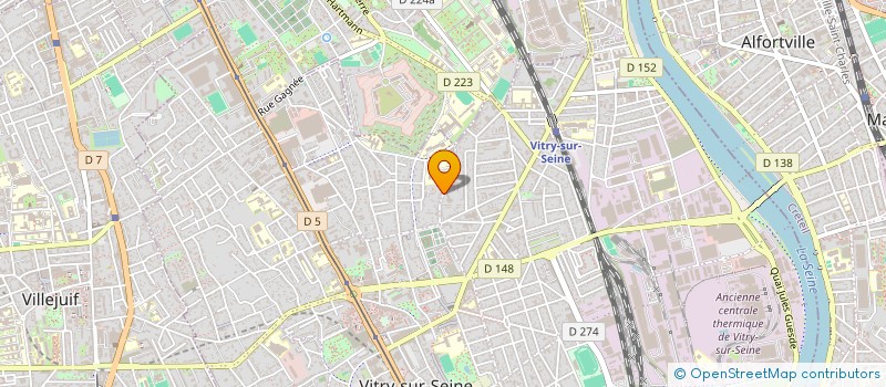 localisation de l'entreprise EMPEIRIA INSTITUT  VITRY-SUR-SEINE