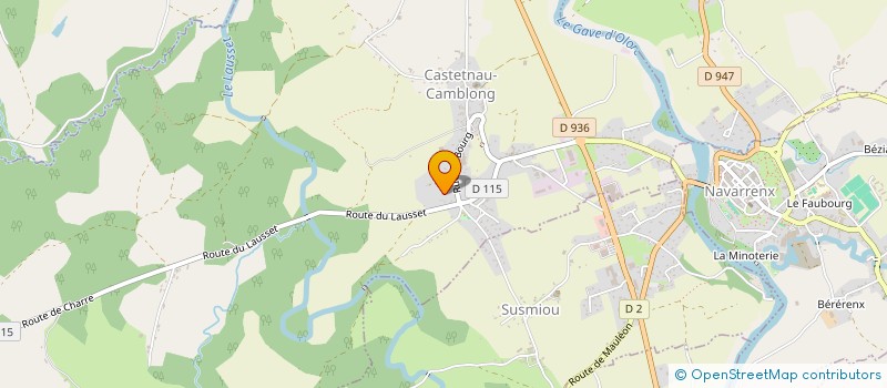 localisation de l'entreprise EMPHIRAPI  CASTETNAU-CAMBLONG