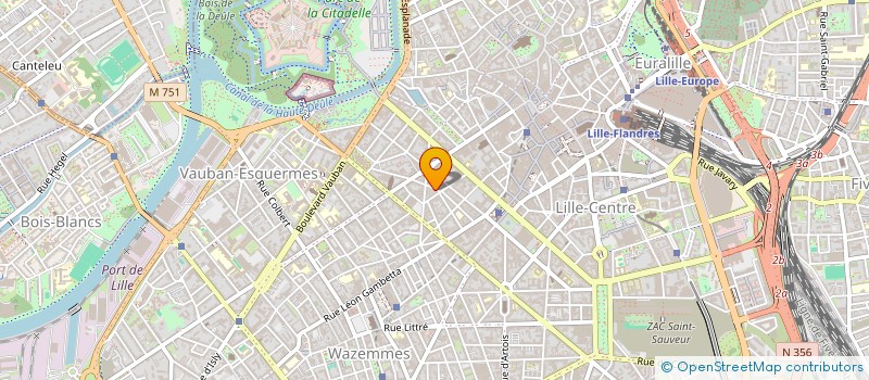 localisation de l'entreprise EMPI ENTRETIEN MAINTENANCE PATRIMOIN IM à LILLE