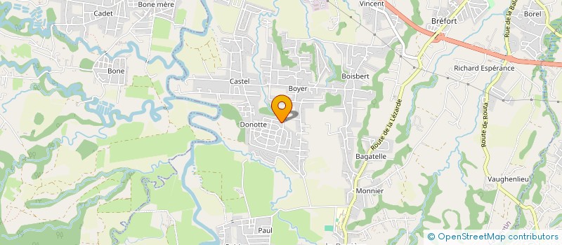 localisation de l'entreprise EMPIRE BURGER  LAMENTIN