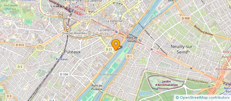 localisation de l'entreprise EMPIRE COMPANY  PUTEAUX