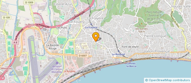 localisation de l'entreprise EMPIRE DE LA VIANDE à CANNES