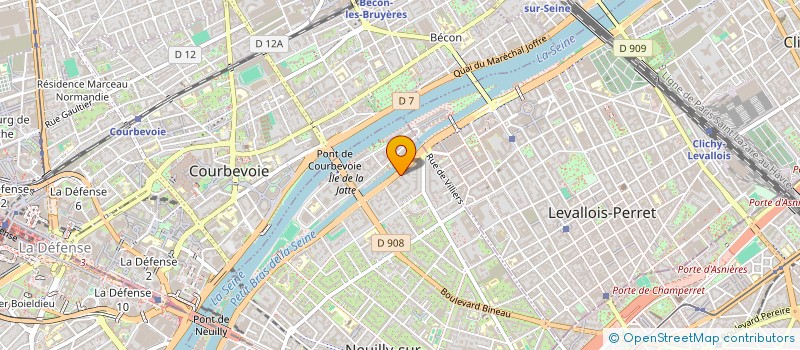 localisation de l'entreprise EMPIRE HOLDING à NEUILLY-SUR-SEINE