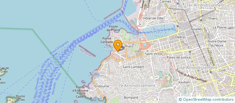 localisation de l'entreprise EMPIRE LION à MARSEILLE