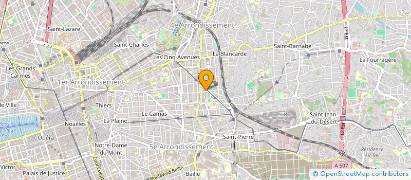 localisation de l'entreprise EMPIRE NET GL à MARSEILLE