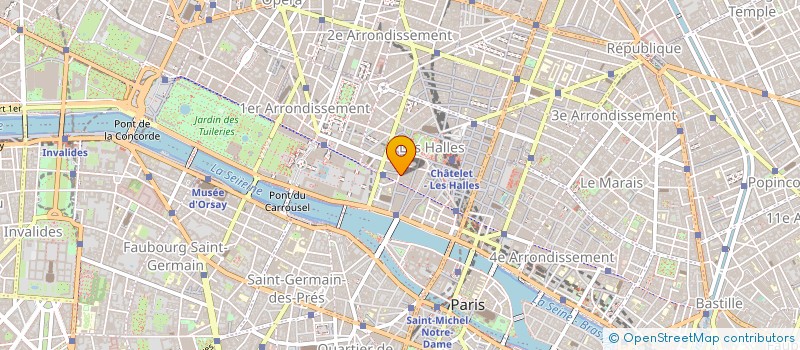 localisation de l'entreprise EMPIRE PARIS à PARIS
