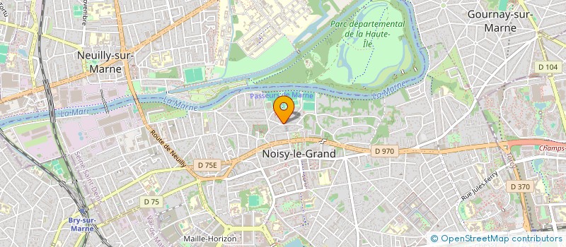 localisation de l'entreprise EMPIRE STATES  NOISY-LE-GRAND