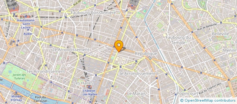 localisation de l'entreprise EMPIRE TEXTILE EUROPEEN D EXPORTATION à PARIS