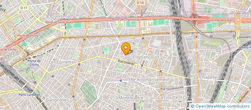 localisation de l'entreprise EMPIRE VIDEO à PARIS