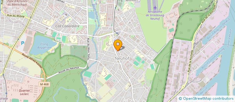 localisation de l'entreprise EMPIRIMMO  STRASBOURG