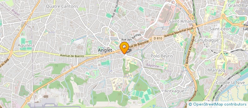 localisation de l'entreprise EMPLETTES ET DELICES D'ANGLET  ANGLET