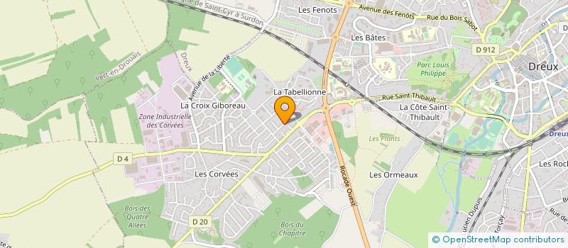 localisation de l'entreprise EMPLOI CENTRE HAND BALL à VERNOUILLET