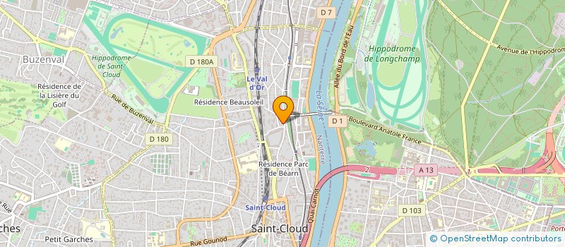 localisation de l'entreprise EMPLOI CONSULTANT LIBRE ACTION TEMPORAIR à SAINT-CLOUD